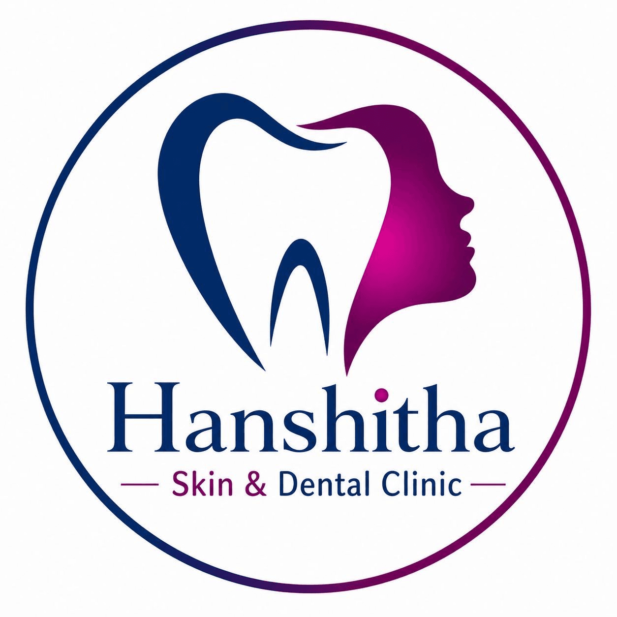 Hanshitha Skin & Dental Clinic Logo